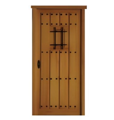 Puerta Exterior Linea R Stica Mod Er Materiales Moris